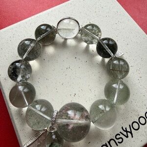 Brand New Green Phantom Quartz Bracelet